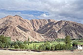  The picturesque Chemrey Gompa  in the valley leading to Changla - Ladakh